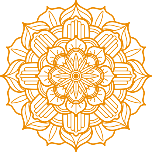 Ein Mandala symbolisiert Vollkommenheit
